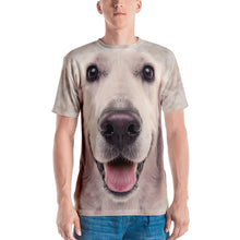 XS Golden Retriever "All Over Animal" Men's T-shirt All Over T-Shirts by Design Express