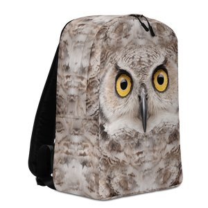 Great Horned Owl Minimalist Backpack by Design Express