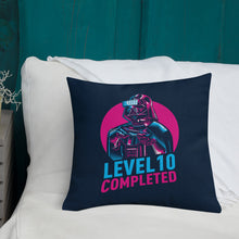 Darth Vader Level 10 Completed (Dark) Premium Pillow by Design Express