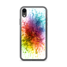 iPhone XR Rainbow Paint Splash iPhone Case by Design Express