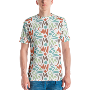 XS Soft Geometrical Pattern 02 Men's T-shirt by Design Express
