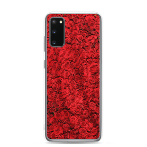 Samsung Galaxy S20 Red Rose Pattern Samsung Case by Design Express