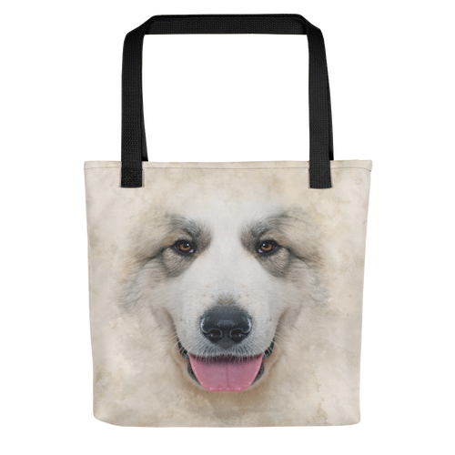 Default Title Great Pyrenees Dog Tote Bag Totes by Design Express