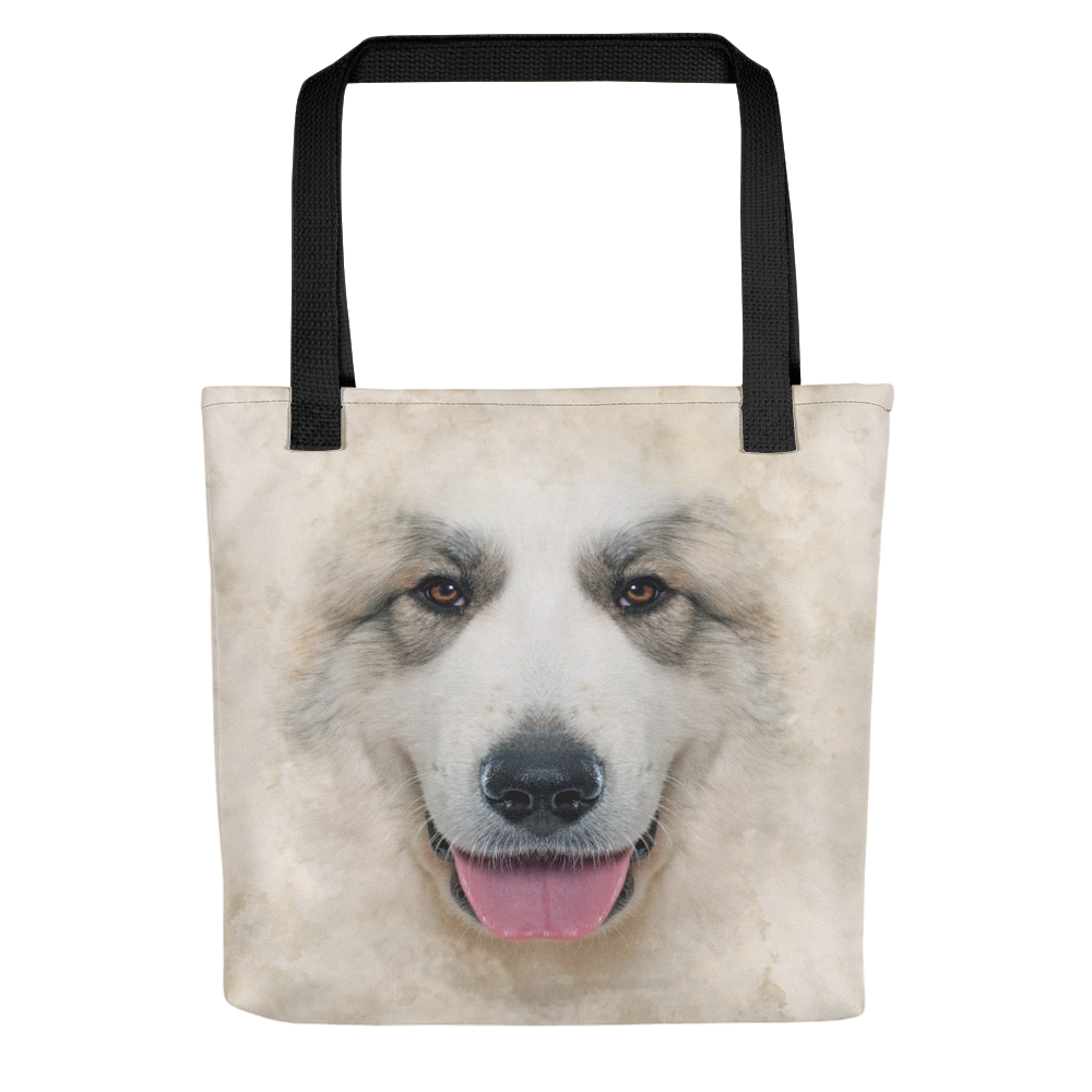 Default Title Great Pyrenees Dog Tote Bag Totes by Design Express