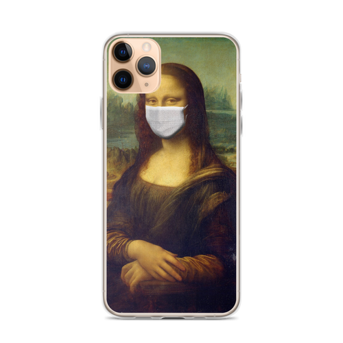 iPhone 11 Pro Max Masker Monalisa iPhone Case by Design Express