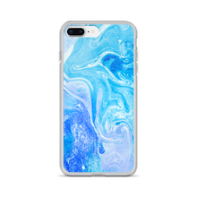 iPhone 7 Plus/8 Plus Blue Watercolor Marble iPhone Case by Design Express
