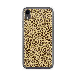 iPhone XR Yellow Leopard Print iPhone Case by Design Express