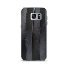 Samsung Galaxy S7 Edge Black Feathers Samsung Case by Design Express