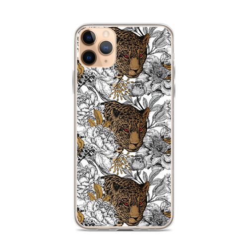 iPhone 11 Pro Max Leopard Head iPhone Case by Design Express