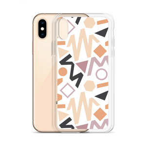 Soft Geometrical Pattern iPhone Case by Design Express