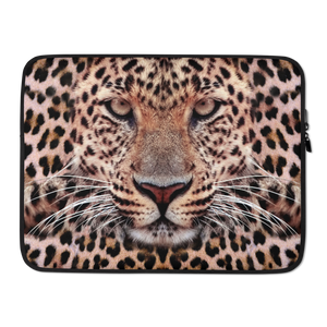 15 in Leopard Laptop Sleeve by Design Express