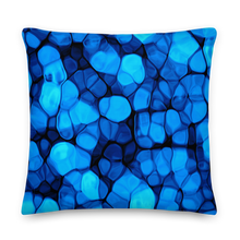 Crystalize Blue Premium Pillow by Design Express
