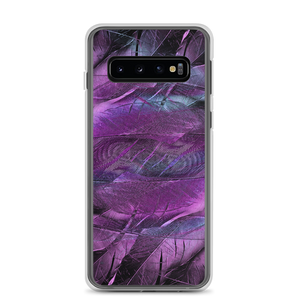 Samsung Galaxy S10 Purple Feathers by Design Express