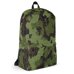 Green Camoline Backpack by Design Express