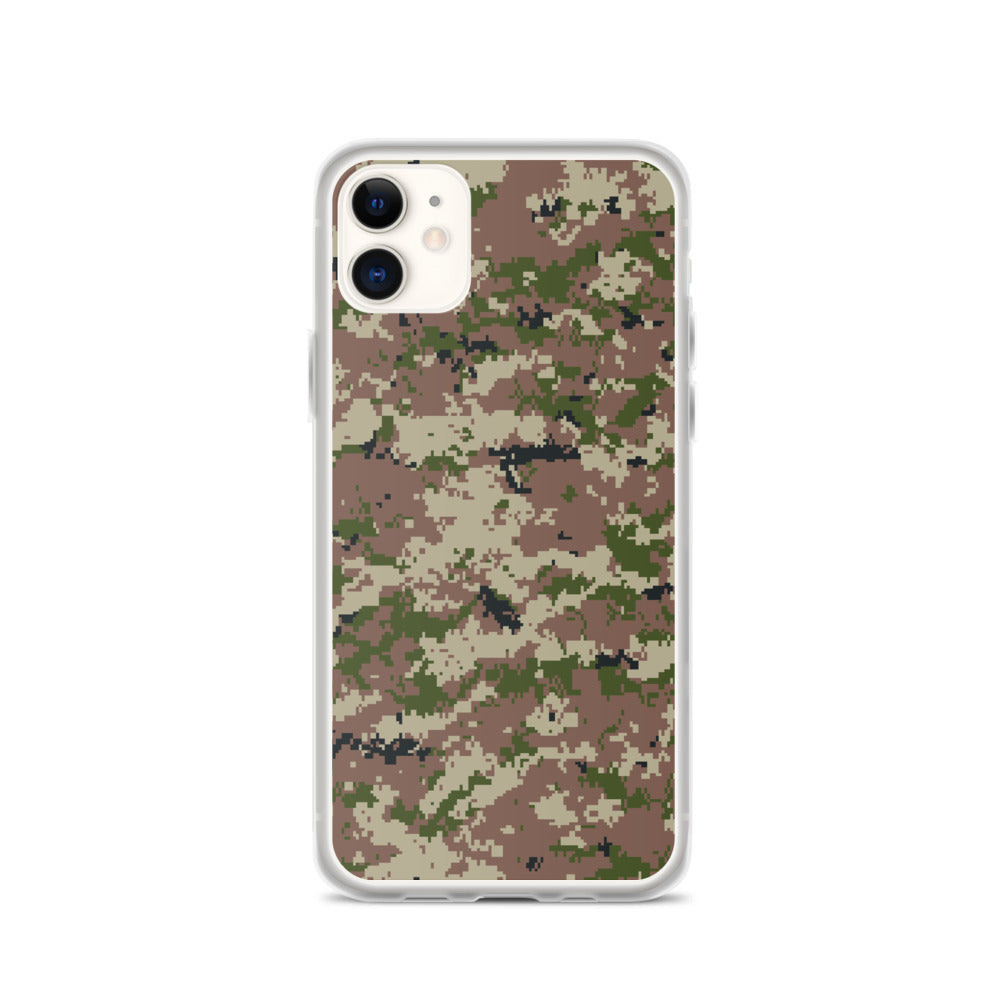 iPhone 11 Desert Digital Camouflage Print iPhone Case by Design Express
