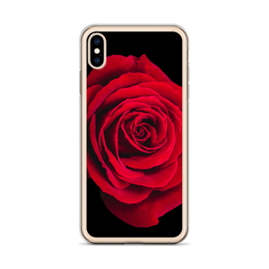 Charming Red Rose iPhone Case by Design Express