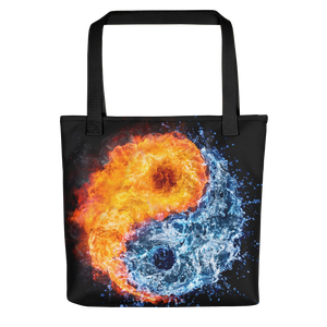 Default Title Fire & Water Tote bag by Design Express