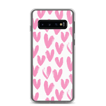 Samsung Galaxy S10 Pink Heart Pattern Samsung Case by Design Express