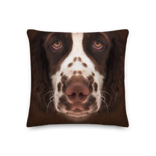 18×18 English Springer Spaniel Dog Premium Pillow by Design Express