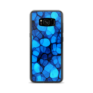 Samsung Galaxy S8 Crystalize Blue Samsung Case by Design Express