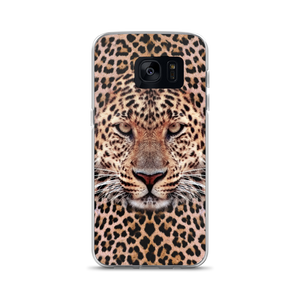 Samsung Galaxy S7 Leopard Face Samsung Case by Design Express