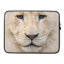 15 in White Lion Laptop Sleeve by Design Express