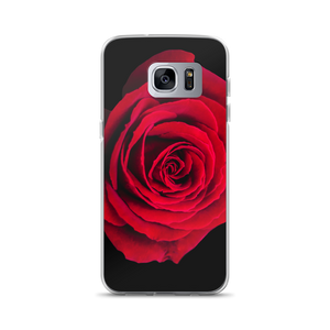 Samsung Galaxy S7 Edge Charming Red Rose Samsung Case by Design Express