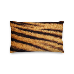 Tiger "All Over Animal" 4 Rectangular Premium Pillow by Design Express