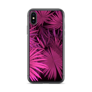 iPhone X/XS Pink Palm iPhone Case by Design Express