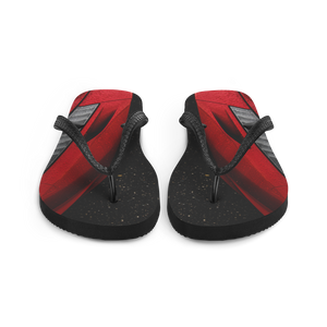 Red Automotive Flip-Flops by Design Express