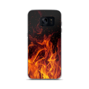 Samsung Galaxy S7 On Fire Samsung Case by Design Express