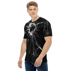 Broken Glass Men's T-shirt by Design Express