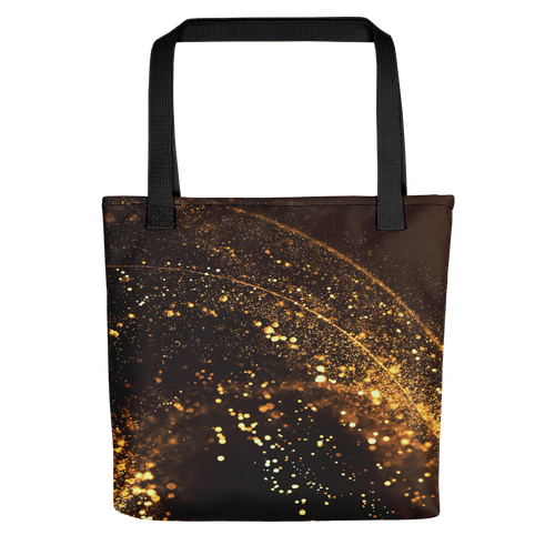 Default Title Gold Swirl Tote Bag by Design Express