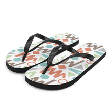 S Soft Geometrical Pattern 02 Flip-Flops by Design Express