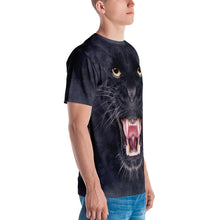 Black Panther "All Over Animal" Men's T-shirt All Over T-Shirts by Design Express