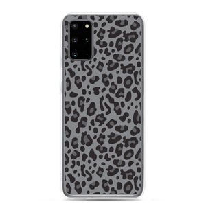 Samsung Galaxy S20 Plus Grey Leopard Print Samsung Case by Design Express