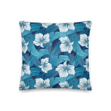 Hibiscus Leaf Square Premium Pillow by Design Express