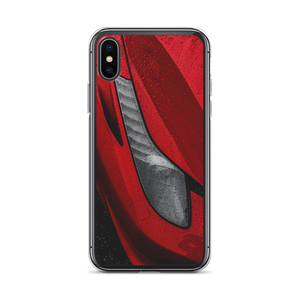 iPhone X/XS Red Automotive iPhone Case by Design Express