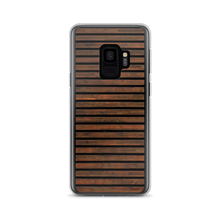 Samsung Galaxy S9 Horizontal Brown Wood Samsung Case by Design Express