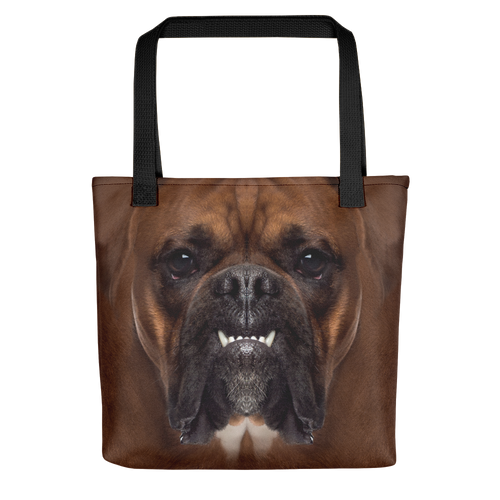 Default Title Boxer Dog Tote Bag Totes by Design Express