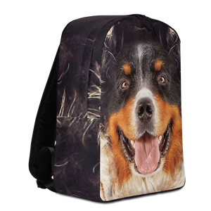 Bernese Montain Dog Minimalist Backpack by Design Express