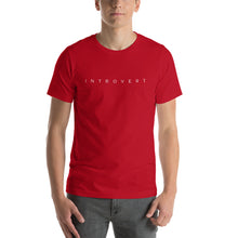 Red / S Introvert Short-Sleeve Unisex T-Shirt by Design Express