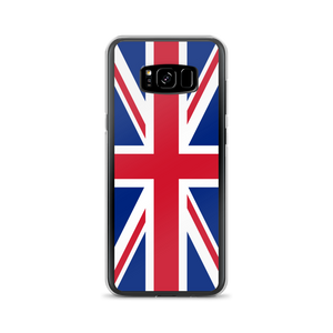 Samsung Galaxy S8+ United Kingdom Flag "Solo" Samsung Case Samsung Cases by Design Express