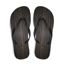 Black Wood Flip-Flops by Design Express