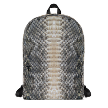 Default Title Snake Skin Print Backpack by Design Express