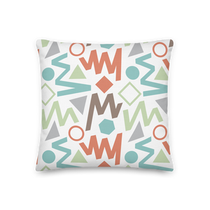 Soft Geometrical Pattern 02 Premium Pillow by Design Express