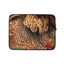 13 in Brown Pheasant Feathers Laptop Sleeve by Design Express