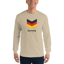 Sand / S Germany "Chevron" Long Sleeve T-Shirt by Design Express