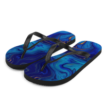 S Blue Marble Flip-Flops by Design Express