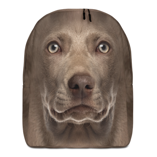Default Title Weimaraner Dog Minimalist Backpack by Design Express